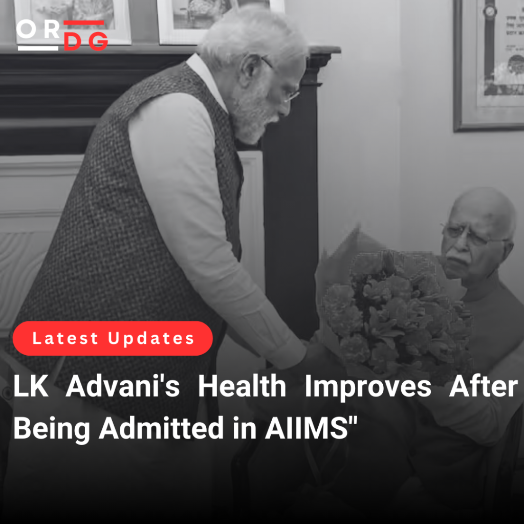 LK Advani's Health Improves After Being Admitted in AIIMS